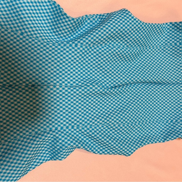 Chaps Teal and White dress - Picture 8 of 13